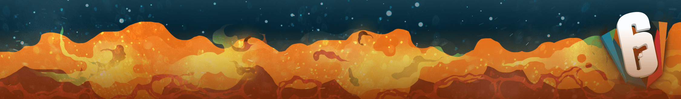 قوس قزح ستة. ستة دعوة